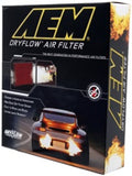 AEM 8.75in O/S L x 8.563in O/S W x 2.438in H DryFlow Air Filter AEM28-20304