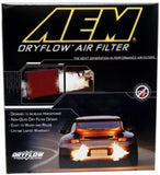 AEM 8.75in O/S L x 8.563in O/S W x 2.438in H DryFlow Air Filter AEM28-20304