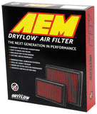 AEM 8.75in O/S L x 8.563in O/S W x 2.438in H DryFlow Air Filter AEM28-20304