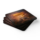 Subaru Performance Corkwood Coaster Set — Browns Performance Car Logo Coasters