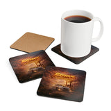 Subaru Performance Corkwood Coaster Set — Browns Performance Car Logo Coasters