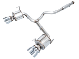 AWE Tuning 2022+ VB Subaru WRX Touring Edition Exhaust - Chrome Silver Tips AWE3015-42979