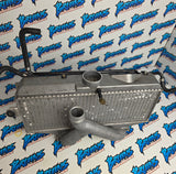 Used OEM Subaru STI top mount intercooler modified for water/methanol injection 15-21 STI