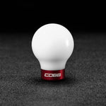 Cobb Subaru 6-Speed COBB Knob - White Knob w/ Race Red COBB213350-W-RD