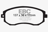 EBC Greenstuff Front Brake Pads