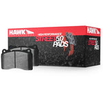 Hawk Subaru (277mm Fr Disc/Solid Rr Disc) High Perf. Street 5.0 Rear Brake Pads HAWKHB557B.545