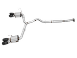 AWE Tuning Touring Edition Exhaust - Diamond Black Tips (102mm) AWE3015-43102