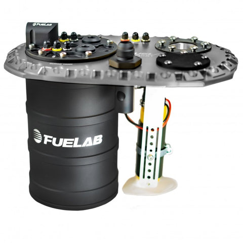 Fuelab Quick Service Surge Tank w/No Lift Pump & No Surge Pump - Titanium FLB62710-0