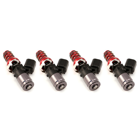 Injector Dynamics 1300cc Injectors-48mm Length - 11mm Gold Top/Denso And -204 Low Cushion (Set of 4) IDX1300.48.11.WRX.4