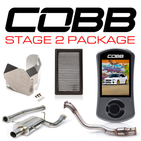Subaru 02-05 WRX Stage 2 Power Package w/V3 COBB612X02