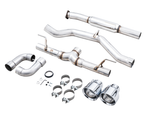 AWE Track Edition Cat-Back Exhaust- Chrome Silver Tips AWE3020-32279