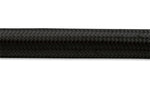 Vibrant -4 AN Black Nylon Braided Flex Hose (2 foot roll)