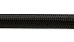 Vibrant -8 AN Black Nylon Braided Flex Hose .44in ID (50 foot roll)