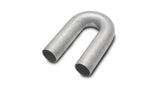 Vibrant 321 Stainless Steel 180 Degree Mandrel Bend 1.50in OD x 2.25in CLR 16 Gauge Wall Thickness