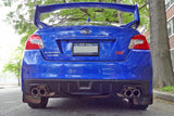 Rally Armor 15-21 Subaru WRX/STI (Sedan ONLY) Blue UR Mud Flap w/ White Logo