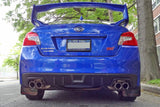 Rally Armor 15-21 Subaru WRX/STI (Sedan ONLY) Black UR Mud Flap w/ Grey Logo