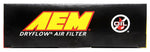 AEM 2.0L DryFlow Air Filter AEM28-20300