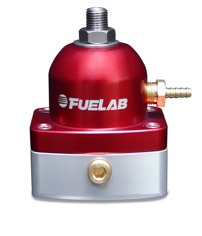 Fuelab 535 EFI Adjustable Mini FPR 25-90 PSI (2) -6AN In (1) -6AN Return - Red FLB53501-2