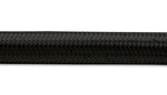 Vibrant -8 AN Black Nylon Braided Flex Hose (10 foot roll)
