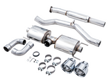 AWE Subaru BRZ Cat-Back Exhaust- Chrome Silver Tips AWE3015-32486