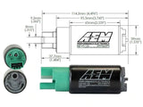 AEM 320LPH 65mm Fuel Pump Kit w/o Mounting Hooks - Ethanol Compatible AEM50-1220