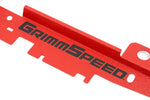 GrimmSpeed 05-09 Subaru Legacy/Outback Radiator Shroud w/Tool Tray - Textured Red GRM096032