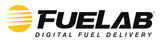 Fuelab 828 In-Line Fuel Filter Long -6AN In/Out 40 Micron Stainless - Black FLB82811-1