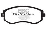 EBC Redstuff Front Brake Pads