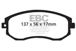 EBC 12+ Scion FR-S 2 Redstuff Front Brake Pads