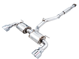 AWE Subaru BRZ Cat-Back Exhaust- Chrome Silver Tips AWE3015-32486