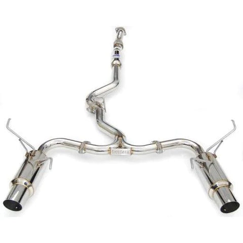 Invidia Dual N1 Single Layer SS Tipped Cat-back Exhaust INVHS08STIGTP