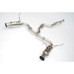 Invidia N1 Twin Outlet Single Layer Tip SS Cat-Back Exhaust INVHS11STIGTP